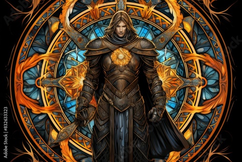 A stalwart and valiant paladin, sworn to protect the innocent and uphold justice. - Generative AI