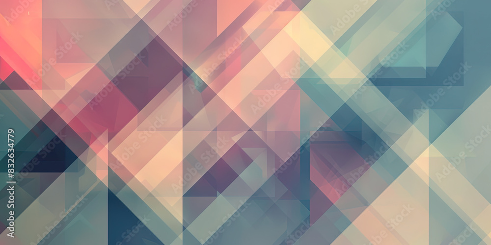 Kontinuierliche geometrische Dreiecksformen mit weichen Farbverläufen Kontinuierliche geometrische Dreiecksformen mit weichen Farbverläufen