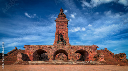 Tableau sur toile Barbarossa Denkmal in Thüringen