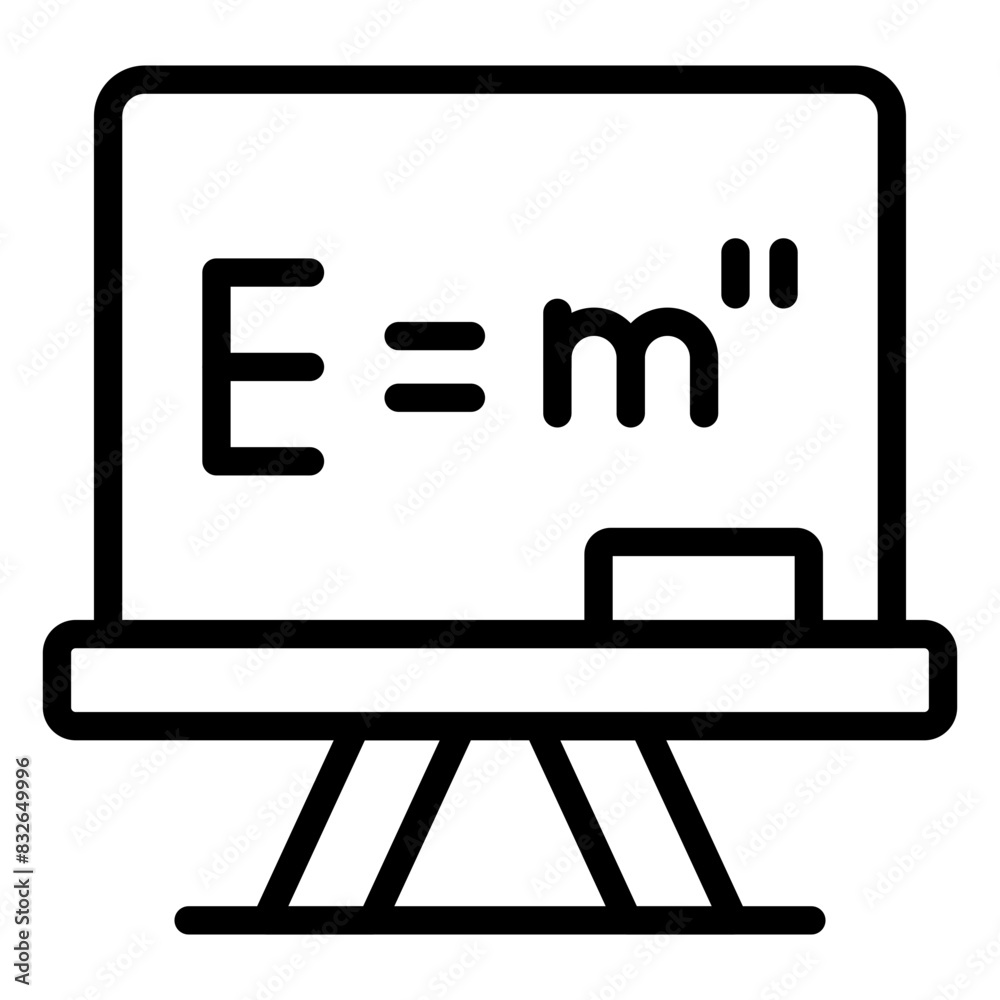 An icon design of physics formula
An icon design of physics formula