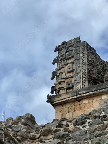 Cuadrángulo de las monjas en Uxmal, Yucatán México, mundo Maya photo