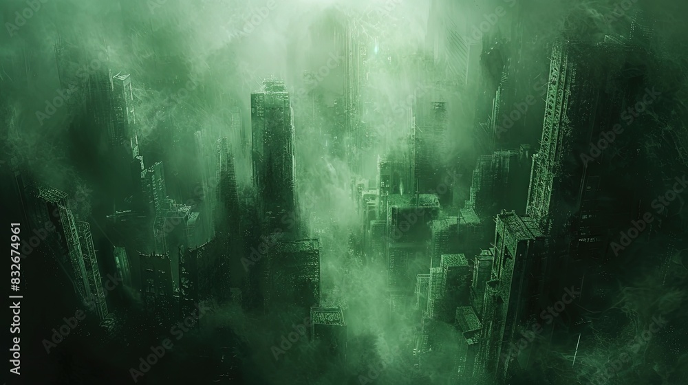 Post-Apocalyptic Cityscape. A Cyberpunk Fantasy Background. Best for fantasy cyberpunk background Post-Apocalyptic Cityscape. A Cyberpunk Fantasy Background. Best for fantasy cyberpunk background