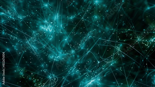 Digital background, seamless network of digital pathways and intersections creating a modern look