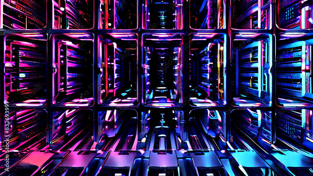 Obraz premium AI Generates Textures with Hidden Depths