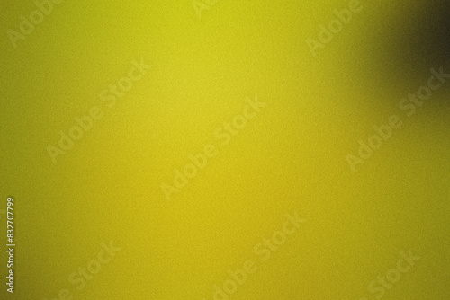 Vintageinspired yellow gradient background with textured, grainy feel photo