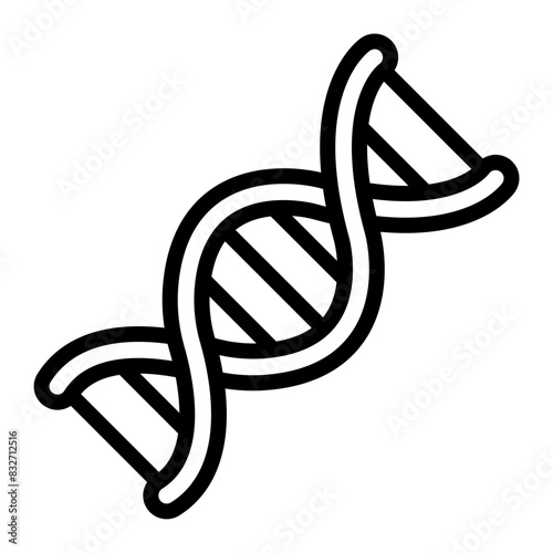 DNA Vector Filled Icon Design