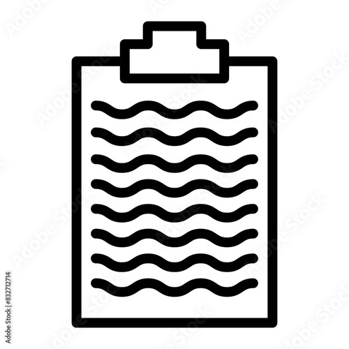 Paste Vector Flat Icon Design