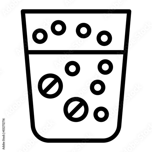 Effervescence Vector Flat Icon Design