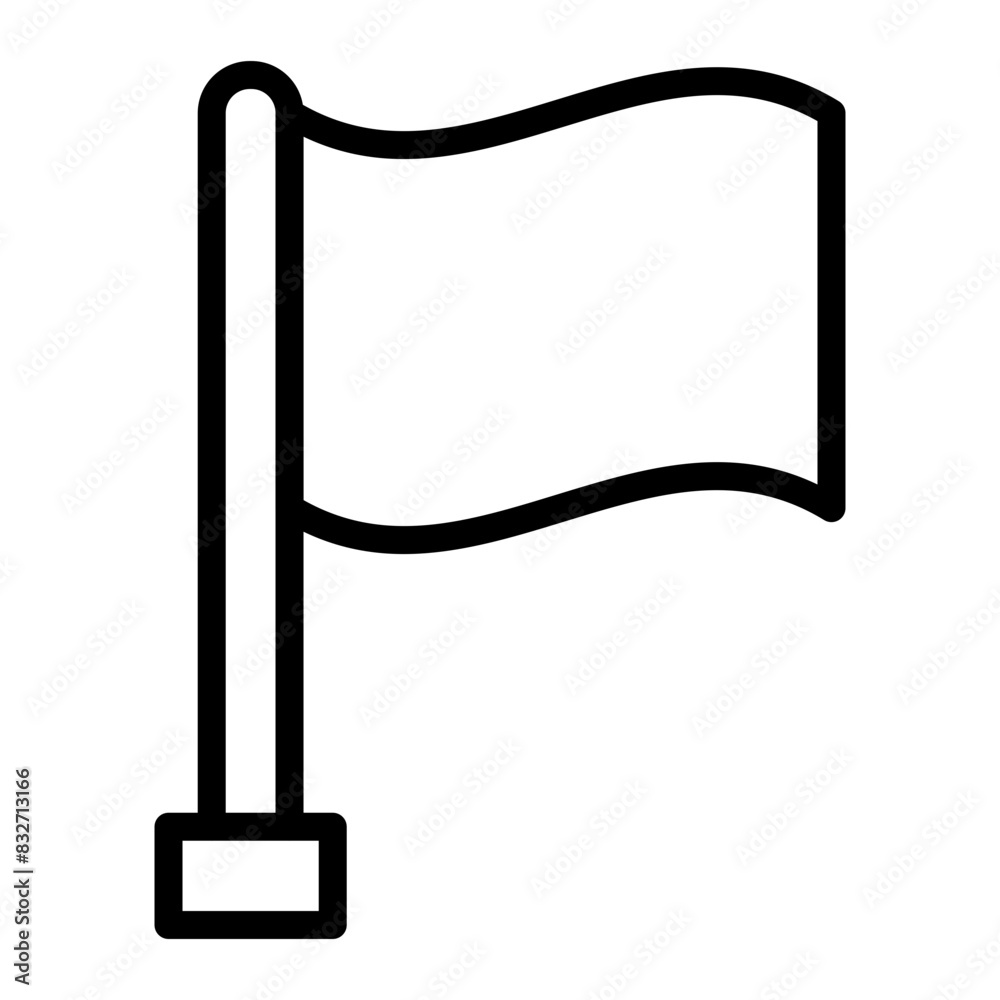 Flag Vector Flat Icon Design Flag Vector Flat Icon Design