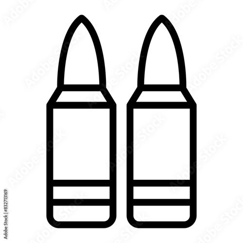 Ammo Vector Flat Icon Design