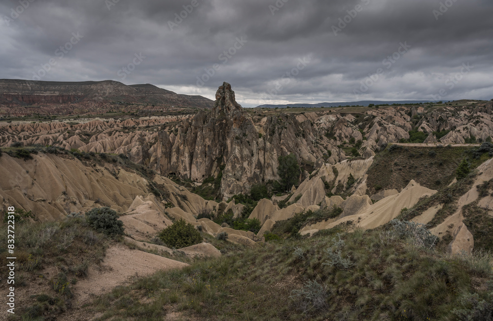 Obraz premium scenic rock formation landscape of cappadocia