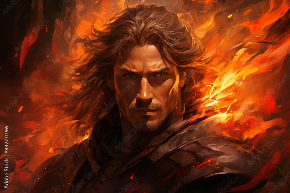 A relentless and indomitable warrior, known for their unwavering resolve and unwavering loyalty. - Generative AI A relentless and indomitable warrior, known for their unwavering resolve and unwavering loyalty. - Generative AI