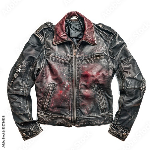 Jacket in high resolution isolated on a white background, clearly displaying its modern design and versatility.