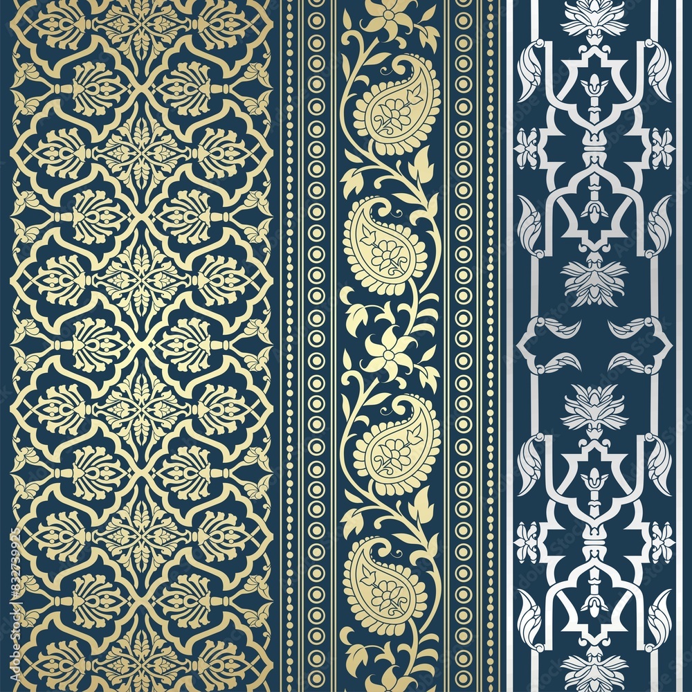 wedding card design, traditional paisley floral pattern , royal India wedding card design, traditional paisley floral pattern , royal India