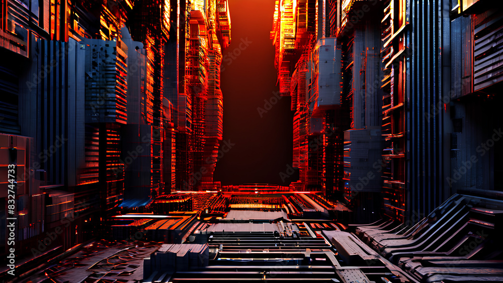 Fototapeta premium Beyond the Obvious | AI Reveals Hidden Beauty in Everyday Textures
