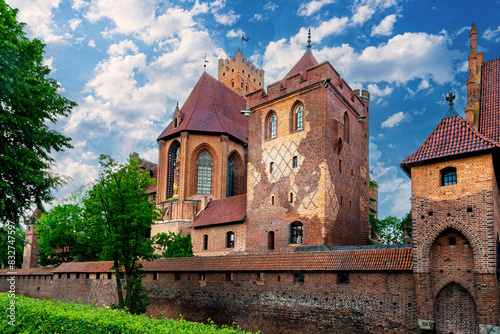 Malbork Castle, capital of the Teutonic Order in Poland photo