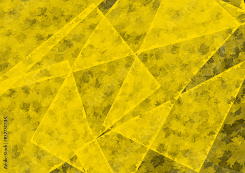 brushed background - leaf space - autumn color - nature texture - abstract vector graphics - Yellow color -  ideal as a presentation base, card, sublimation, scrapbooking