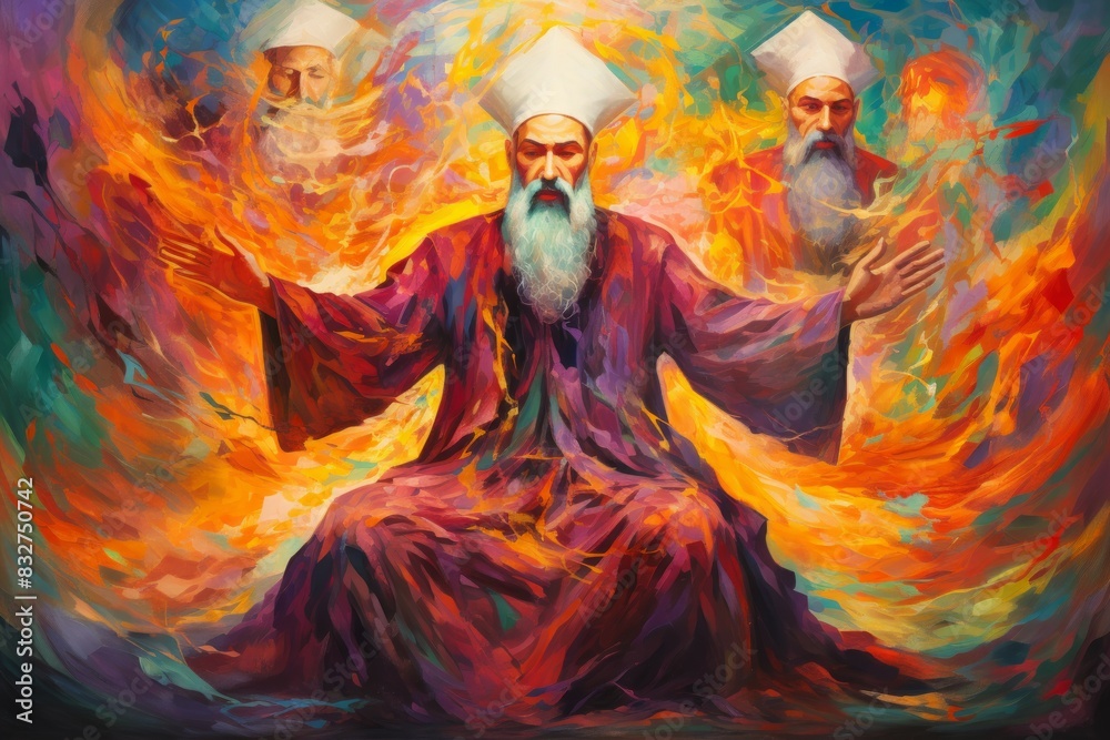 A devout and zealous cleric, channeling divine energy to smite enemies and heal allies. - Generative AI