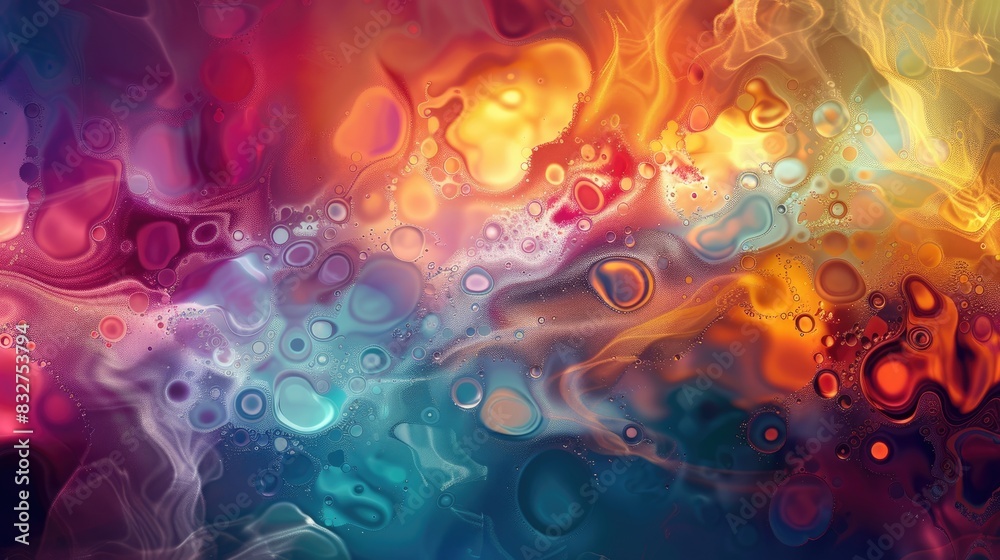 Artistic Background with Blurry Light and Colorful Abstract Design Artistic Background with Blurry Light and Colorful Abstract Design