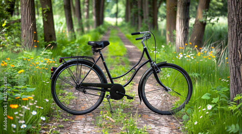 bicycle in the park bicycle in the park