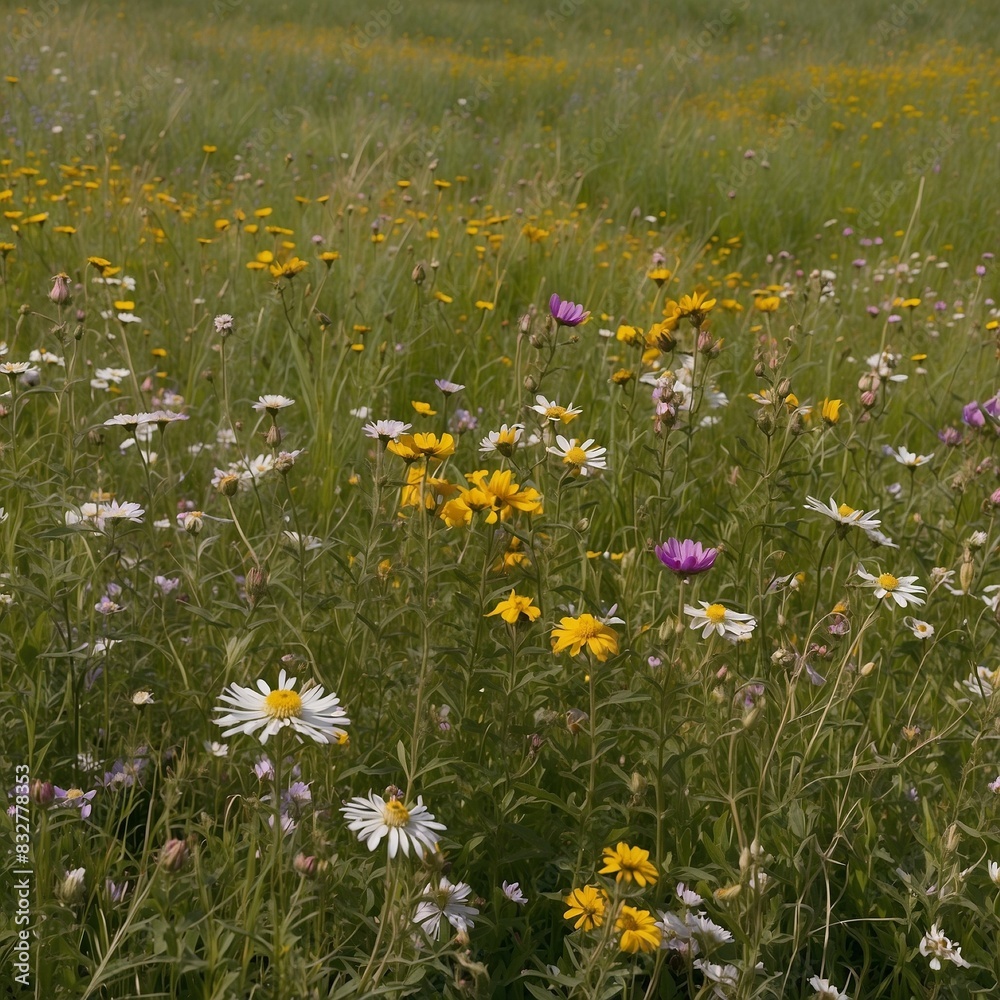 Fototapeta premium field of daisies