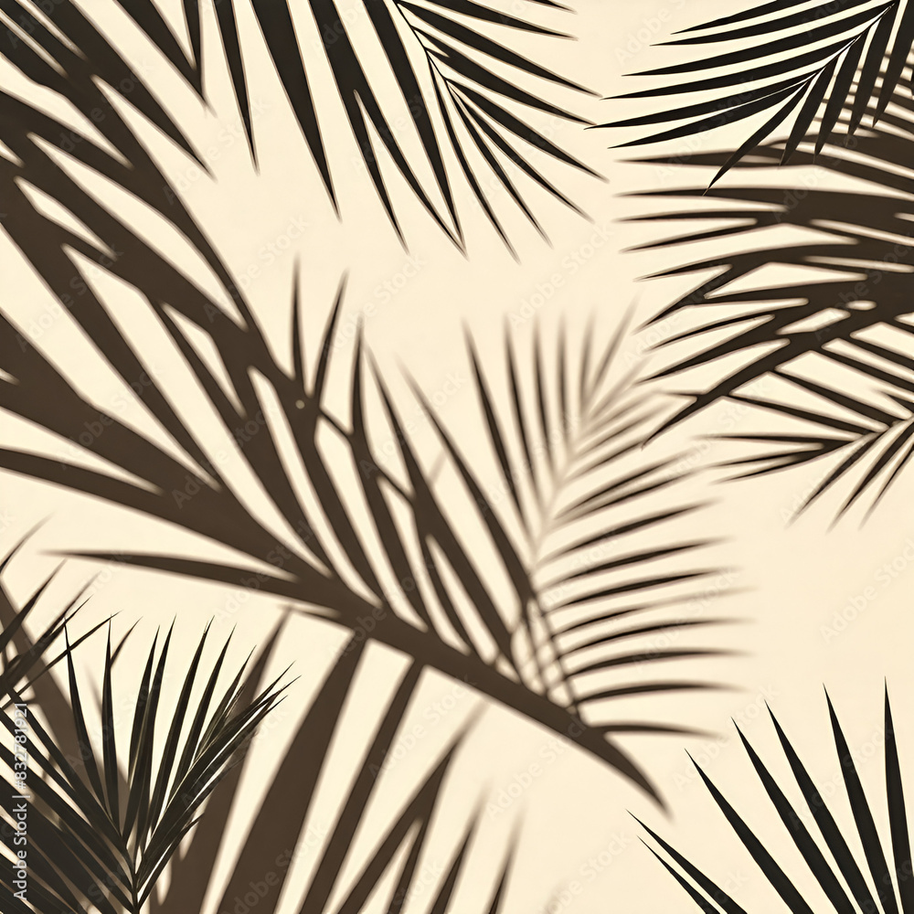 Obraz premium seamless palm pattern