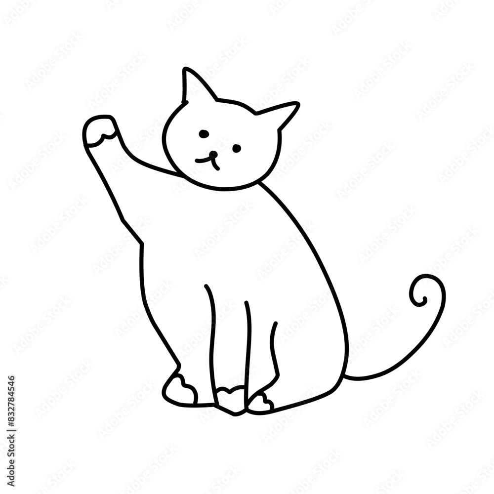 cute cat doodle cute cat doodle