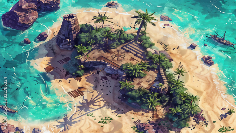 island Battlemap DnD,RPG Map for Dungeons and Dragons, Sea,game background, place for battle
island Battlemap DnD,RPG Map for Dungeons and Dragons, Sea,game background, place for battle