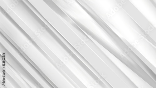 Abstract white background with diagonal lines and light grey color 