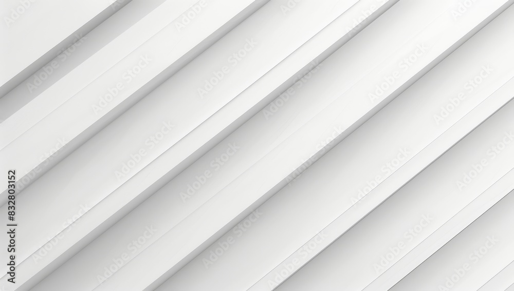 Abstract white background with diagonal lines and light grey color Abstract white background with diagonal lines and light grey color