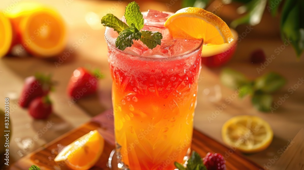 Blended Fruit Drink Blended Fruit Drink