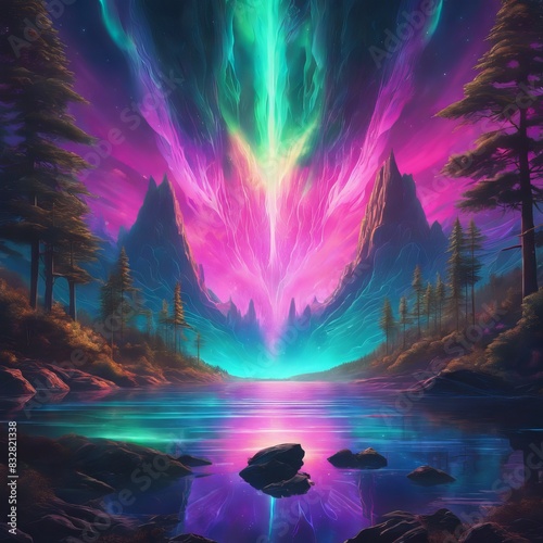 The aurora, often referred to as the northern or southern lights, is a breathtaking natural phenomenon that illuminates the night sky with vibrant colors