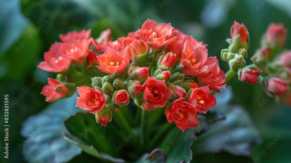 Red Kalanchoe Blossfeldiana A Beloved Flower