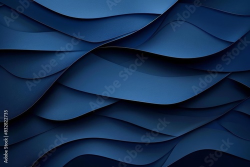 dark blue overlapping shapes abstract layered background digital illustration