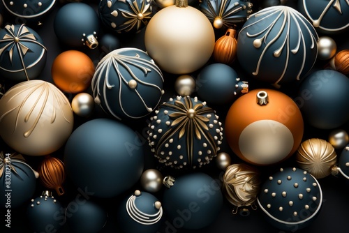 Abstract background with go...