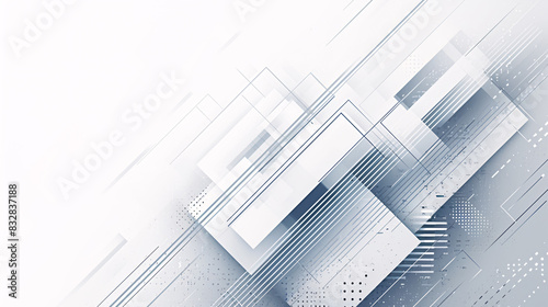 A professional background with geometric shapes arranged in a structured pattern, using neutral tones for a corporate abstract design