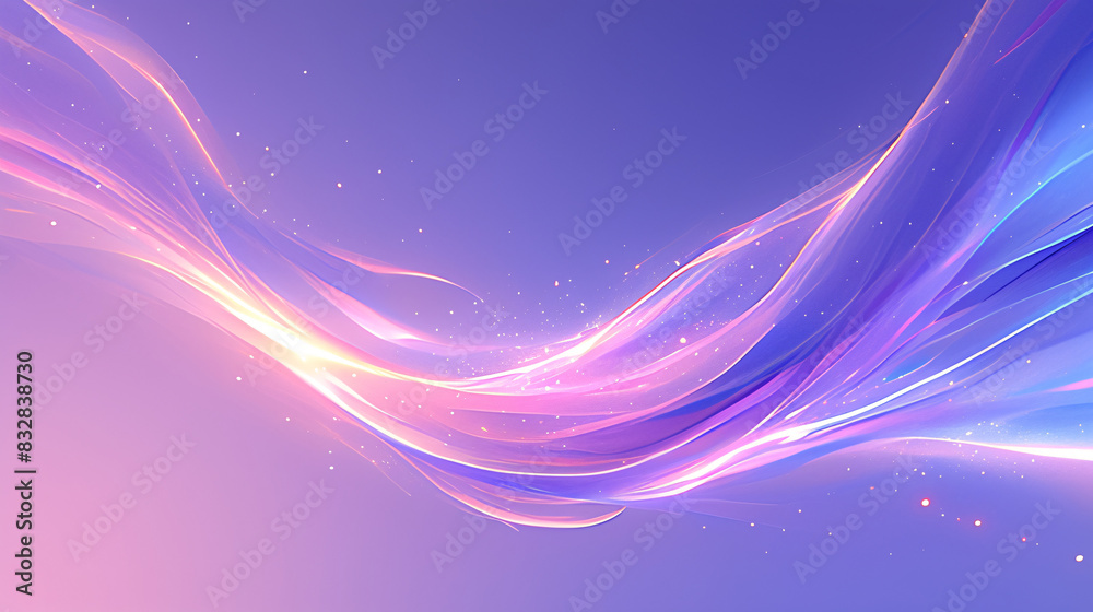 A smooth, flowing abstract background with vibrant curves in shades of purple and pink, ideal for copy space A smooth, flowing abstract background with vibrant curves in shades of purple and pink, ideal for copy space