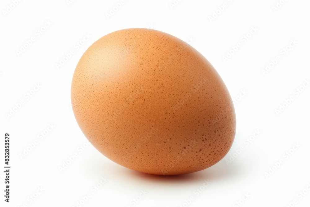 chicken egg isolated on white background