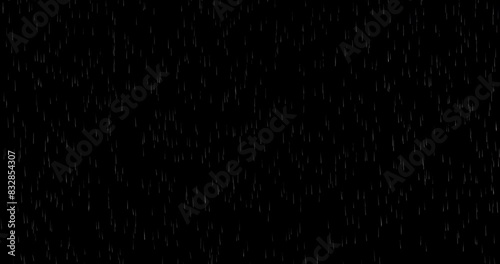 Rain 3, visual effects, particles, 4K 
