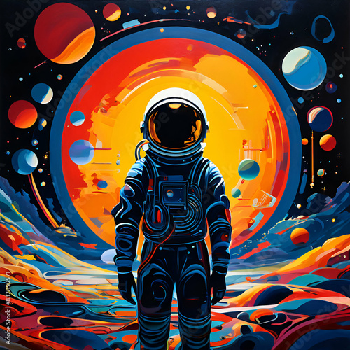 Wallpaper Mural An astronaut, floating weightlessly in the vastness of space, experiences a profound and life-changing moment as they stumble upon a new and previously unknown reality beyond our wildest imaginations  Torontodigital.ca