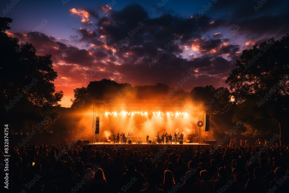 Outdoor concerts - Generative AI Outdoor concerts - Generative AI