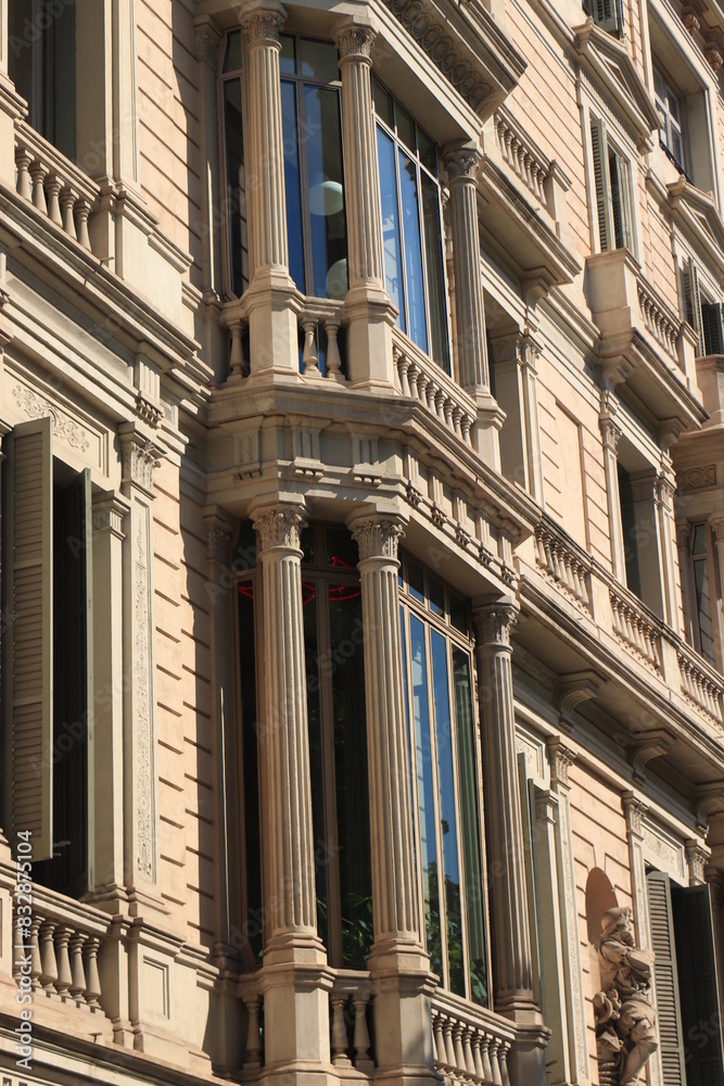 Fototapeta premium Facades in Barcelona