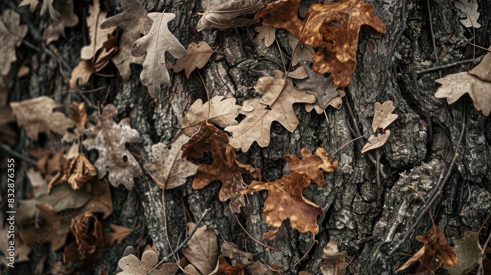 Search for camouflage oak