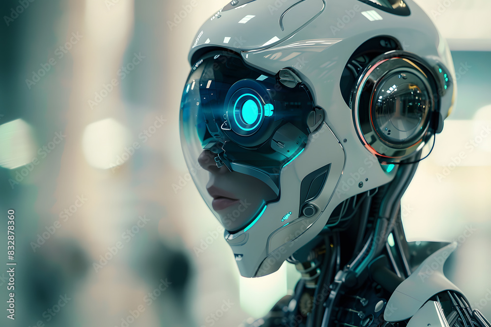 Fototapeta premium Futuristic robot