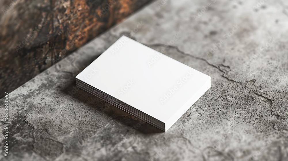Blank business card mockup with copy space Blank business card mockup with copy space
