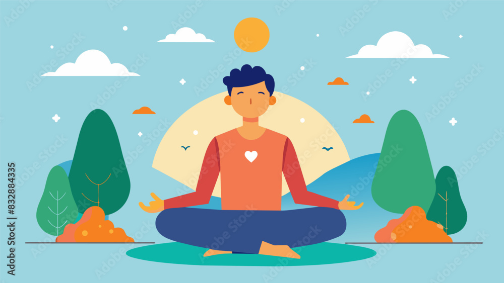 Mindfulness drawing is not about perfection but rather finding peace and contentment in the imperfections.. Vector illustration Mindfulness drawing is not about perfection but rather finding peace and contentment in the imperfections.. Vector illustration