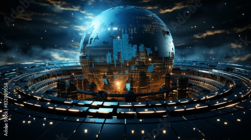 Abstract technology concept...