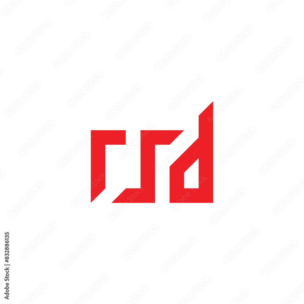 Letter r s d knife geometric symbol simple logo vector Letter r s d knife geometric symbol simple logo vector