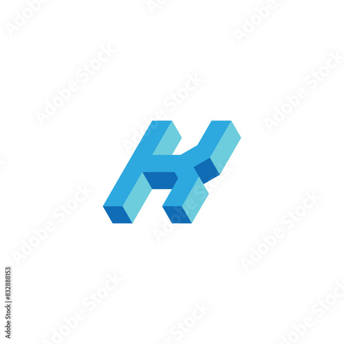 Free Download letter K 3d, modern geometric symbol simple logo vector - GFXLoad