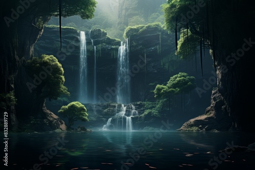 Waterfalls - Generative AI